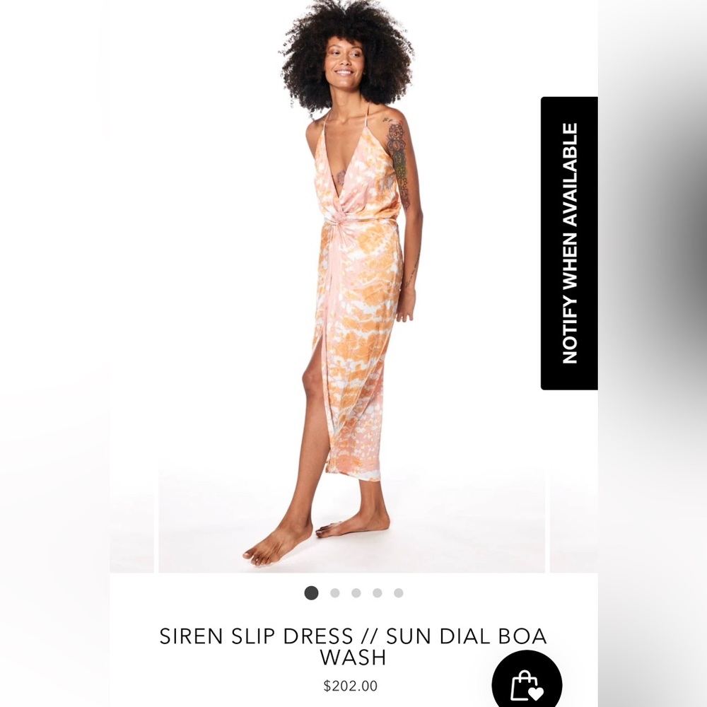 Young Fabulous & Broke tie dye siren dress